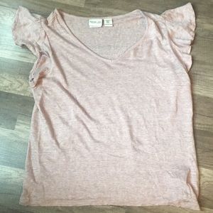 Rachel Zoe 100% linen top size medium